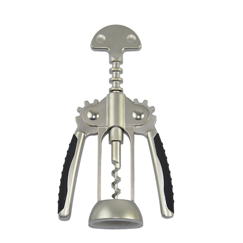 BR-WO42 Durable Bottle Opening Metal Corkscrew Wine Opener